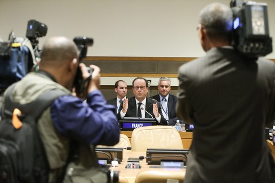 Conférence de presse en marge de l'Assemblée générale des Nations Unies