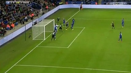 Fabregas GOAL (2-4) Leicester City vs Chelsea