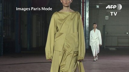 La marque Joseph défile à la Fashion Week de Londres