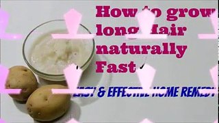 how to grow long hair naturally really fast