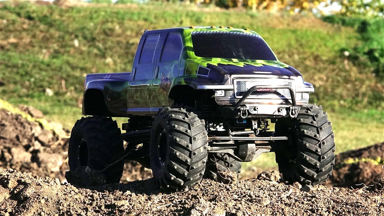 Testing the 2016 Tough Truck Rally Course (1/10th Scale) Radio Controlled Truck - 4x4 Off Road Racing
