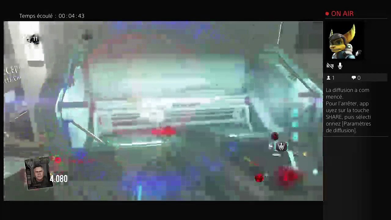 Diffusion PS4 en direct de PTITCON2015
