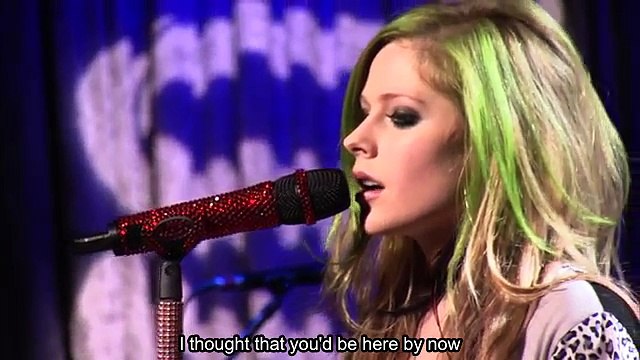 Avril Lavigne - I'm With You (AOL Sessions)