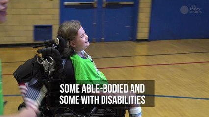 Paralympian inspires kids to stay active