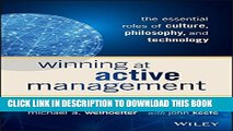 [PDF] Winning at Active Management: The Essential Roles of Culture, Philosophy, and Technology