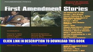 [PDF] First Amendment Stories (Law Stories) Full Colection