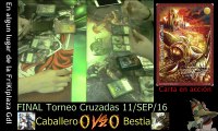 Mitos y Leyendas: Torneo Cruzadas. Ronda Final. 11 Sept 2016 en Gdl.