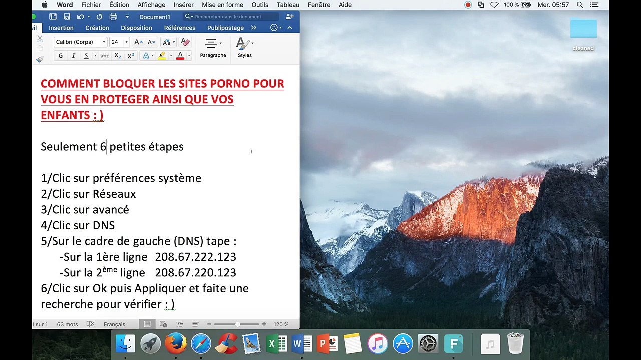 Bloques les sites porno facilement sur mac