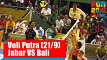 Voli Indoor - (Putra) Jawa Barat vs Bali, Rabu (21/9)