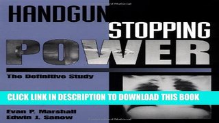 [PDF] Handgun Stopping Power: The Definitive Study Popular Online