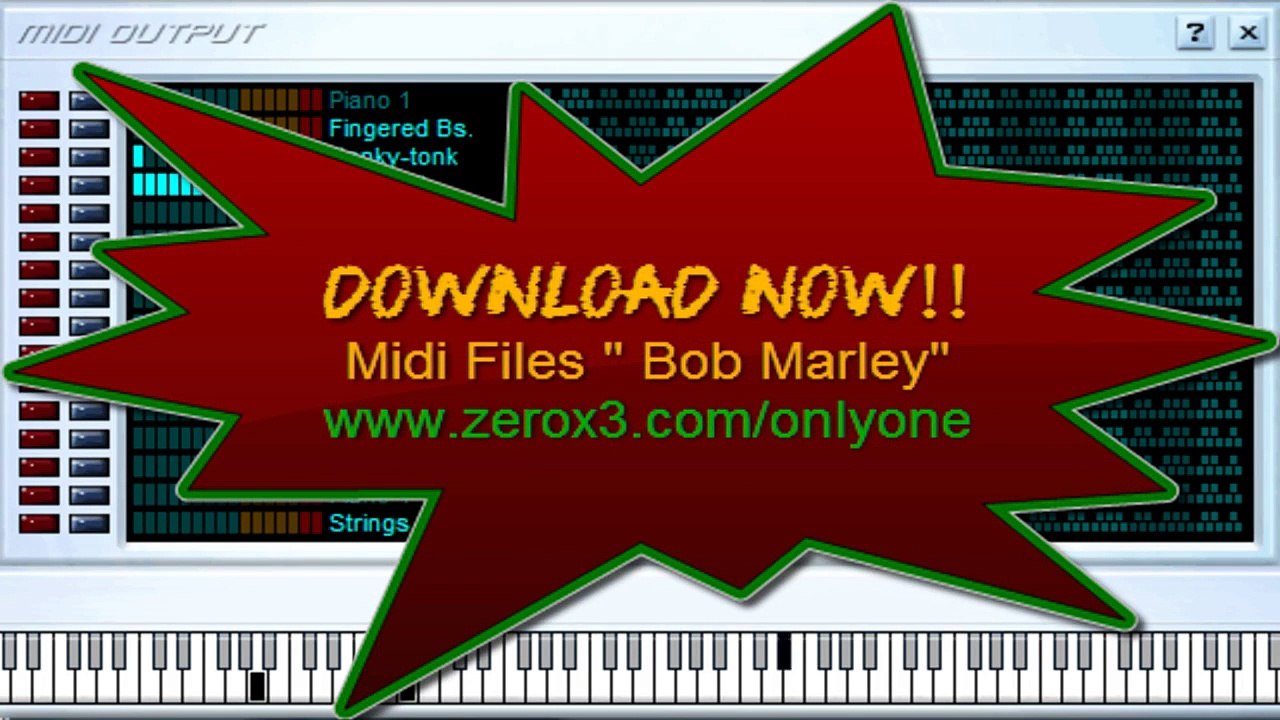 Bob Marley - Bad Boys - Midi File (OnlyOne)
