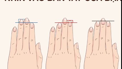 Đoán tính cách con người qua hình dáng bàn tay cực chuẩn