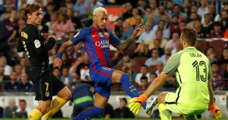 Barcelona, Evinde Atletico Madrid ile 1-1 Berabere Kaldı