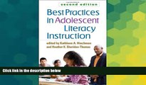 Big Deals  Best Practices in Adolescent Literacy Instruction, Second Edition (Solving Problems in