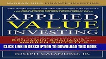 [PDF] Applied Value Investing: The Practical Application of Benjamin Graham and Warren Buffett s