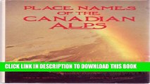 [New] Place Names of the Canadian Alps Exclusive Full Ebook
