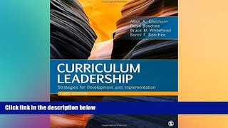 Big Deals  Curriculum Leadership: Strategies for Development and Implementation  Free Full Read