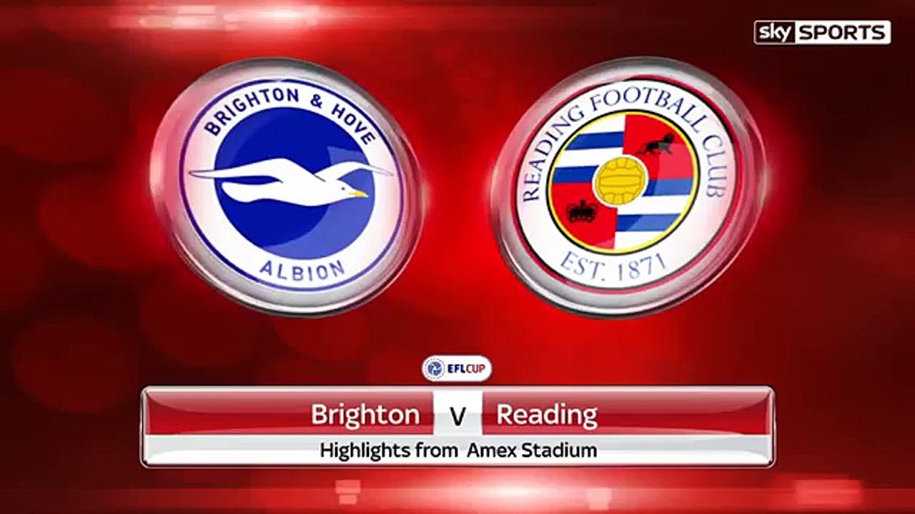 Brighton 1-2 Reading All Goals and Full Highlights 20.09.2016 HD