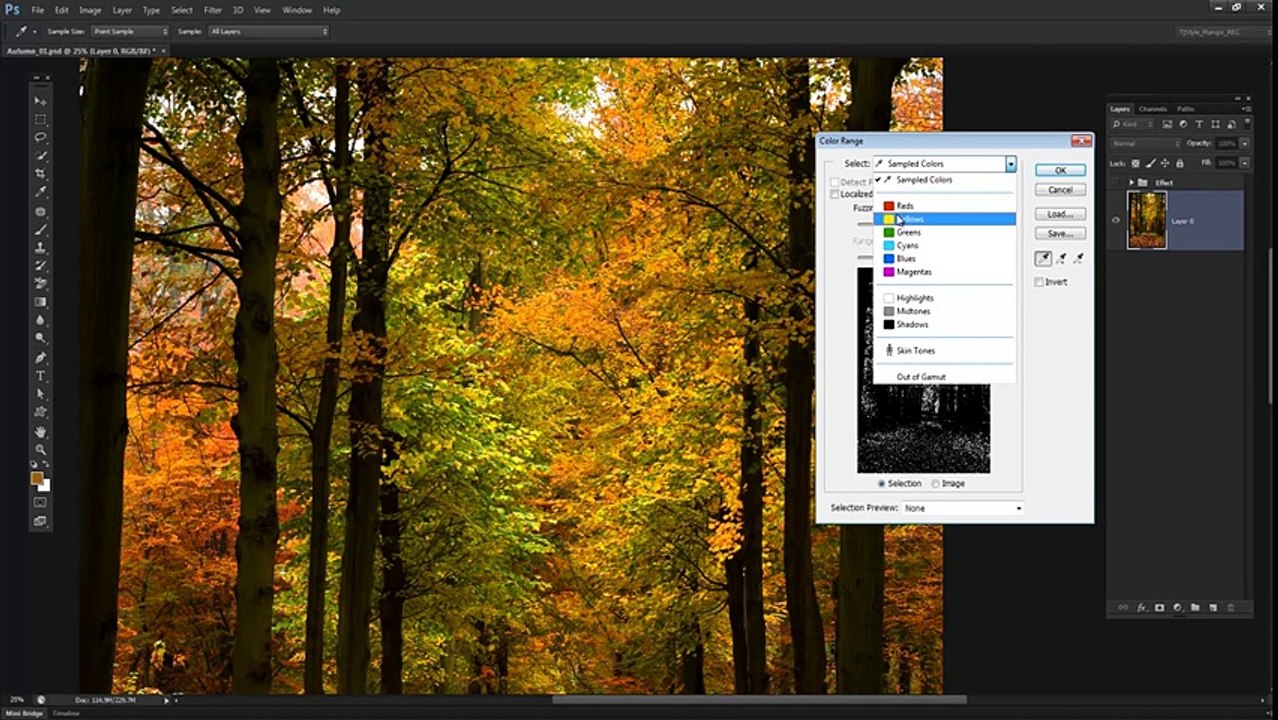 Change SEASONS In Photoshop ¦ Advance Photoshop TUTORIAL Color Manipulation In Photoshop! Part 28