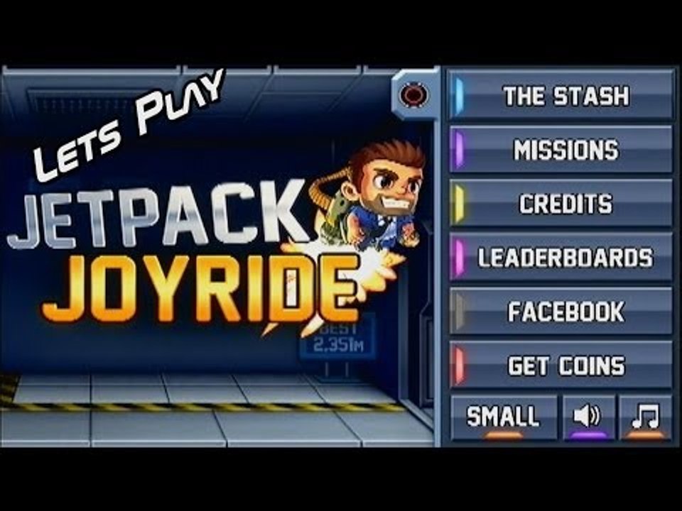 Lets Play Jetpack Joyride - With Bryan And Alex