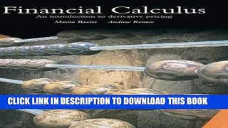 [PDF] Financial Calculus: An Introduction to Derivative Pricing Full Online