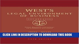 [PDF] West s Legal Environment of Business Popular Online