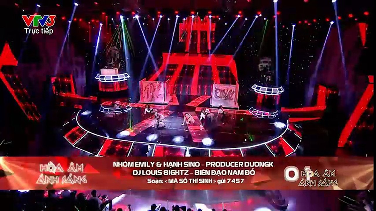 XIN ANH ĐỪNG - TEAM EMILY & HẠNH SINO - LIVESHOW 2 - THE REMIX - HÒA ÂM ÁNH SÁNG 2016 - SEASON 2