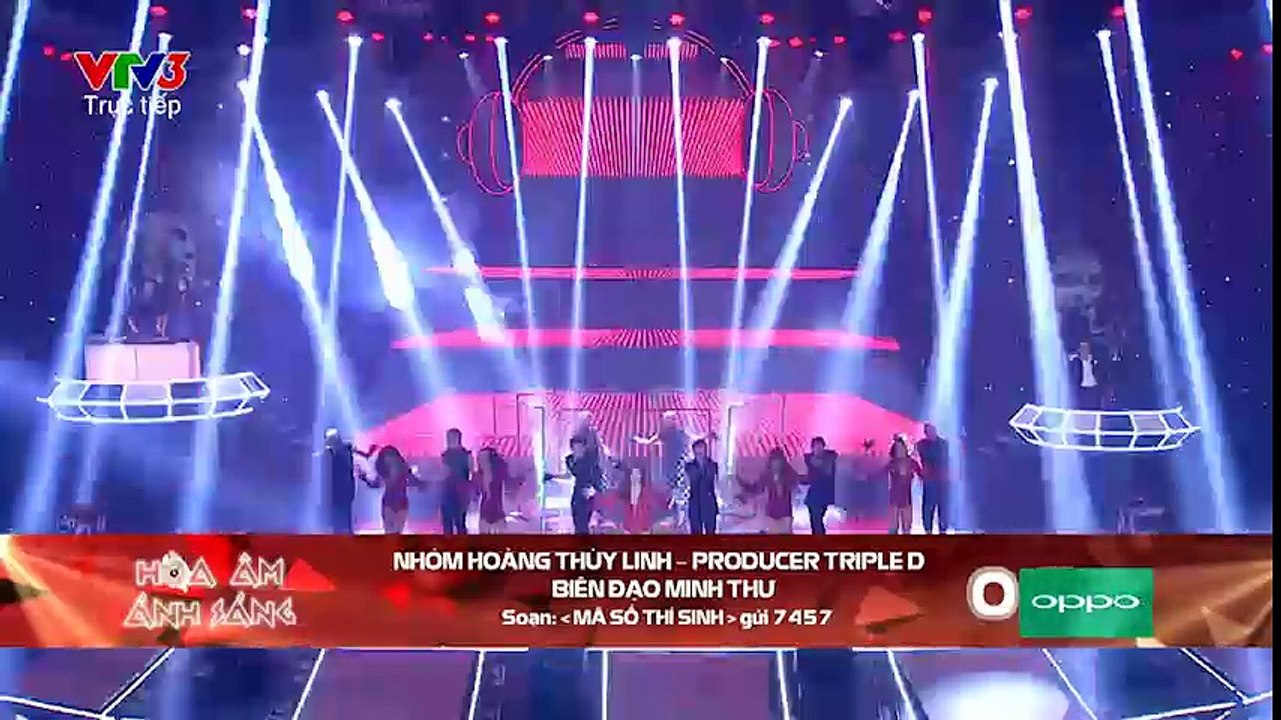 HIGH - TEAM HOÀNG THÙY LINH - LIVESHOW 2 - THE REMIX - HÒA ÂM ÁNH SÁNG 2016 - SEASON 2