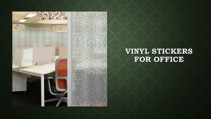 Frosted Vinyl For Glass