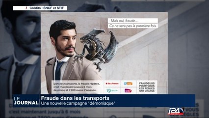 Fraude dans les transports en France : nouvelle campagne "démoniaque"