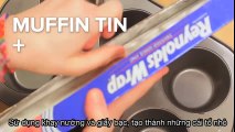 Nướng bánh bên trong trứng gà cực lạ