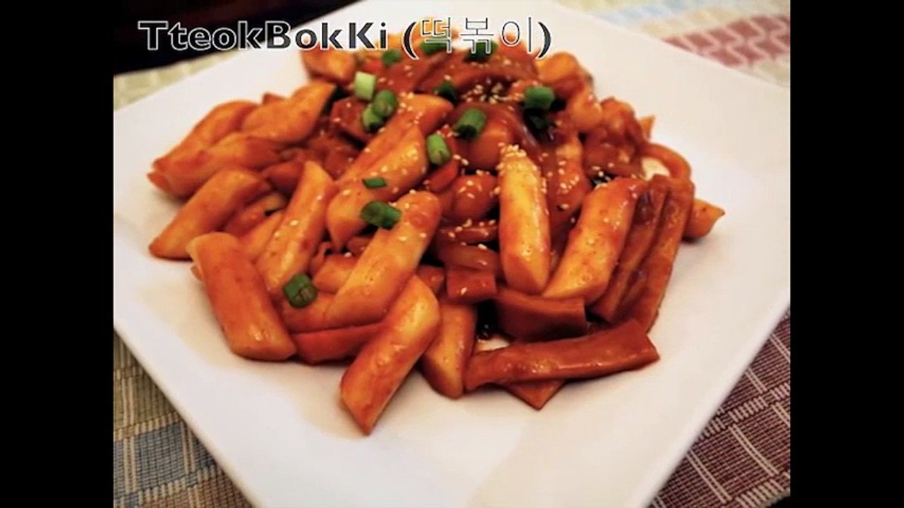 Cách làm nguyên liệu bánh gạo Hàn Quốc