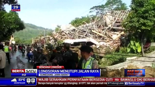 3 Orang Meninggal Akibat Longsor di Sumedang