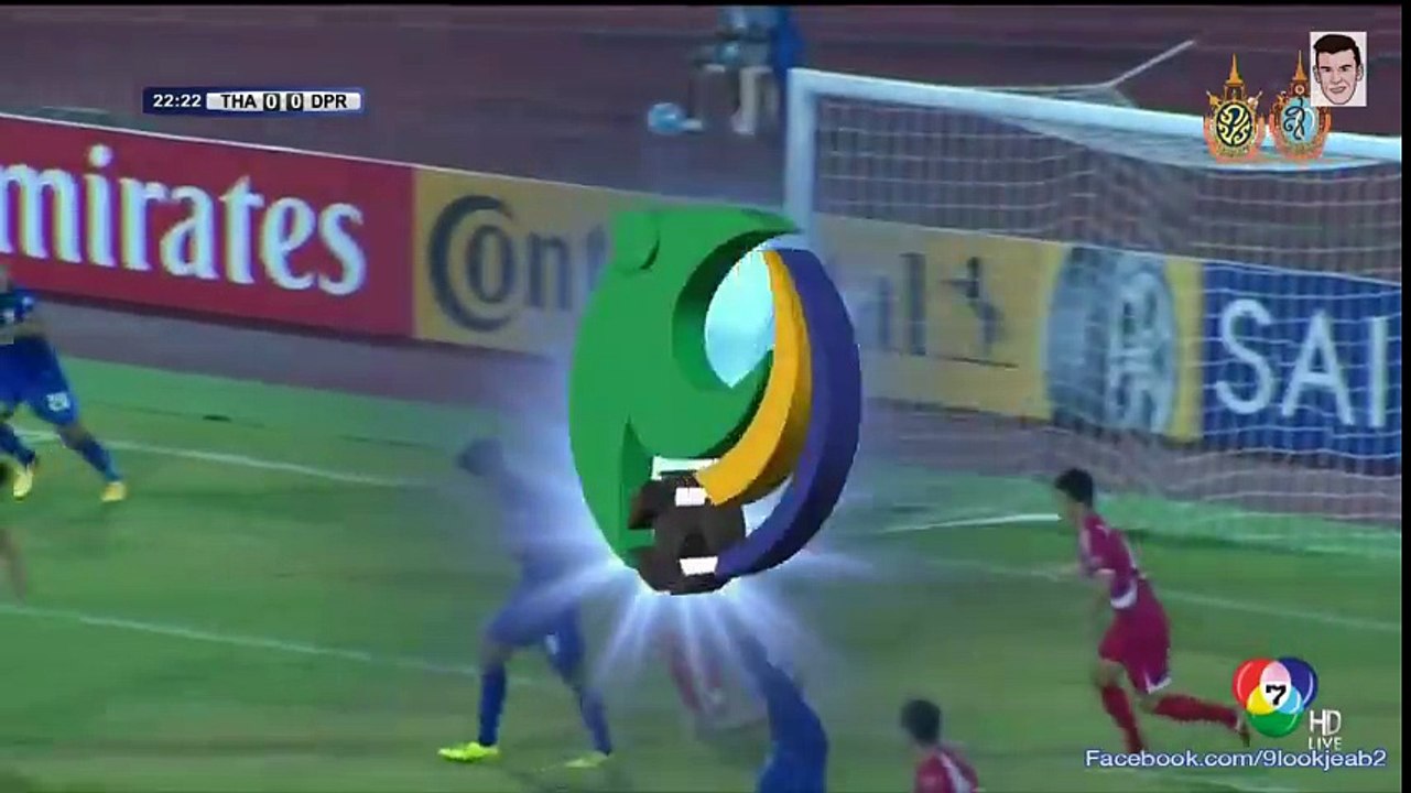 คลิปไฮไลท์ชิงแชมป์เอเชีย U-16 ทีมชาติไทย 1-4 เกาหลีเหนือ Thailand 1-4 North Korea