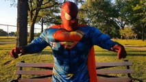 HULK Transforms Into RED HULK w_ SPIDERMAN - Spider-man Last Stand IRL - Superheroes - Marvel-Ie5tHkeJn44