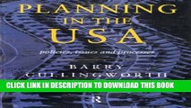[PDF] Planning in the USA: Policies, Issues and Processes Full Online
