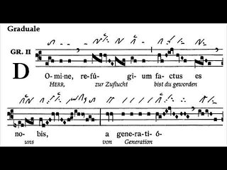 Graduale Domine refugium, Dominica XXVII TpA (27 TO)