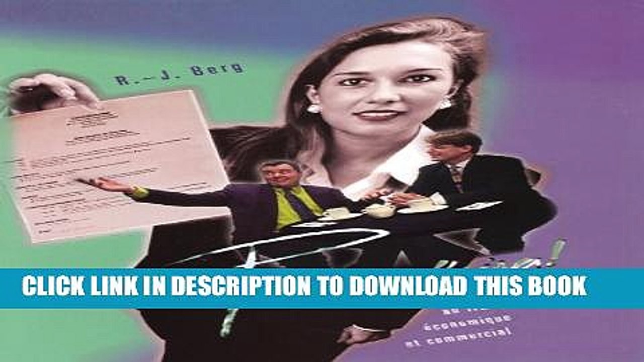 [PDF] Parlons Affaires!: Initiation Au Frangais Iconomique Et Commercial Popular Colection