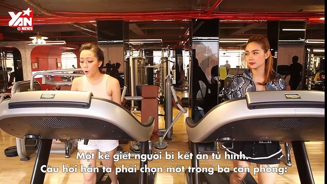 Minh Hằng vừa chạy vừa chat P2