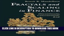 [PDF] Fractals and Scaling in Finance: Discontinuity, Concentration, Risk. Selecta Volume E