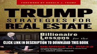 [PDF] Trump Strategies for Real Estate: Billionaire Lessons for the Small Investor Popular Online