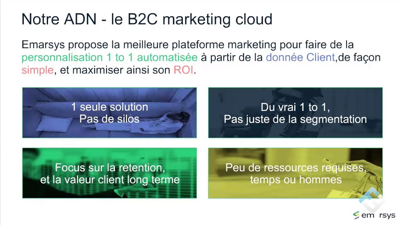 [Atelier en ligne] Intégrez la science de la donnée à votre stratégie avec Emarsys