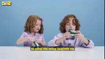 Trẻ em Mỹ thử kẹo trên khắp thế giới