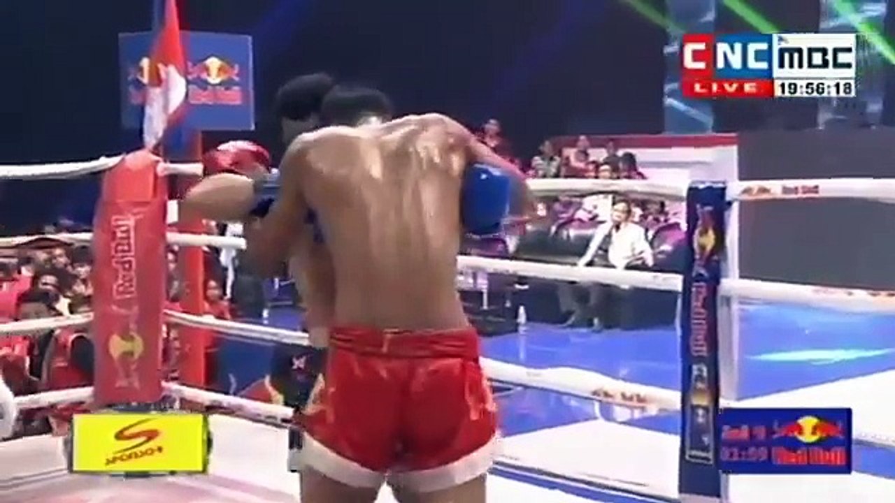 Khmer Boxing, Long Sophy VS Thai 05 March 2016, CNC Boxing 2016-kbUll6zivUE