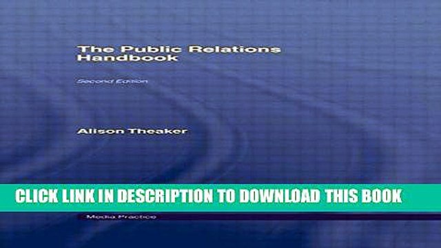 [PDF] The Public Relations Handbook (Media Practice) Full Collection[PDF] The Public Relations