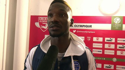 Nîmes-Estac⎥Réaction d'Adama Niané