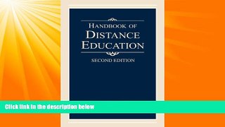Big Deals  Handbook of Distance Education: Second Edition  Best Seller Books Most Wanted