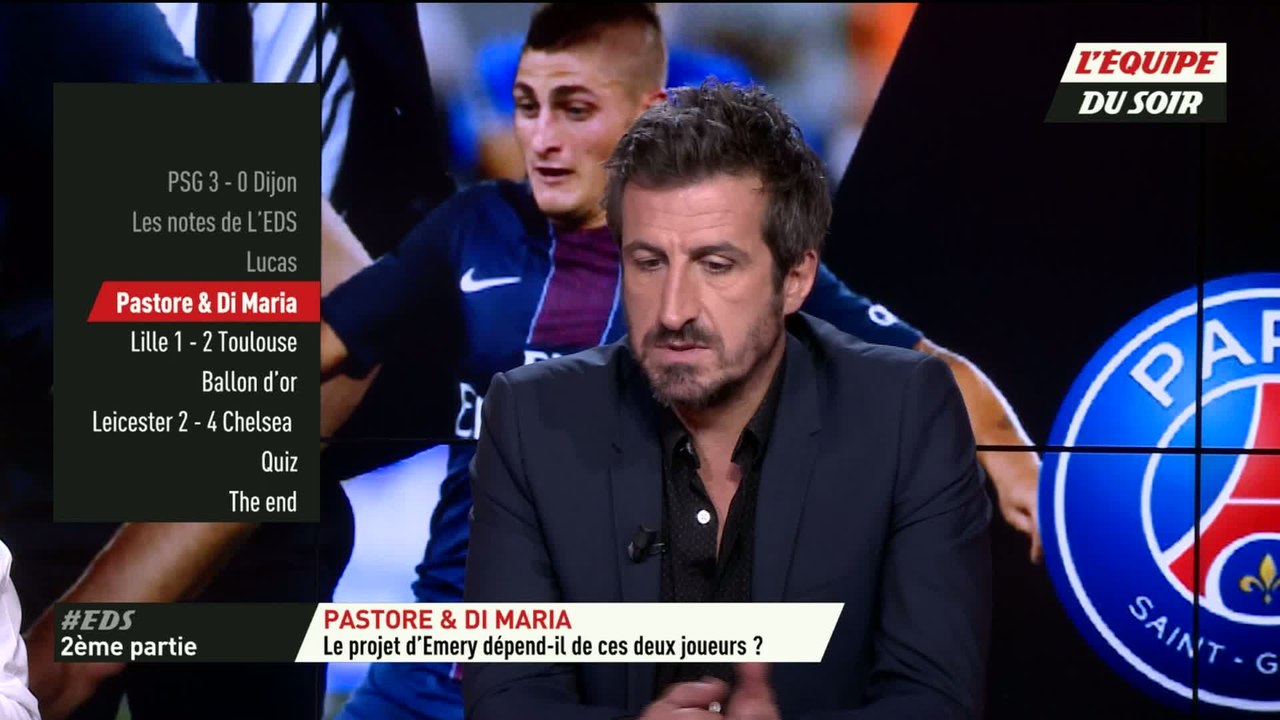 Médias - L'Equipe - EDS : Le projet d'Emery dépend-il de Pastore et Di Maria ?