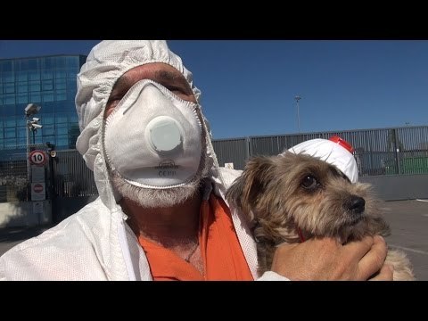 Gricignano (CE) - Puzza, protesta davanti Ecotransider. Parla il sindaco Moretti (20.09.16)