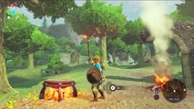 The Legend of Zelda Breath of the Wild - Link retourne au fourneau